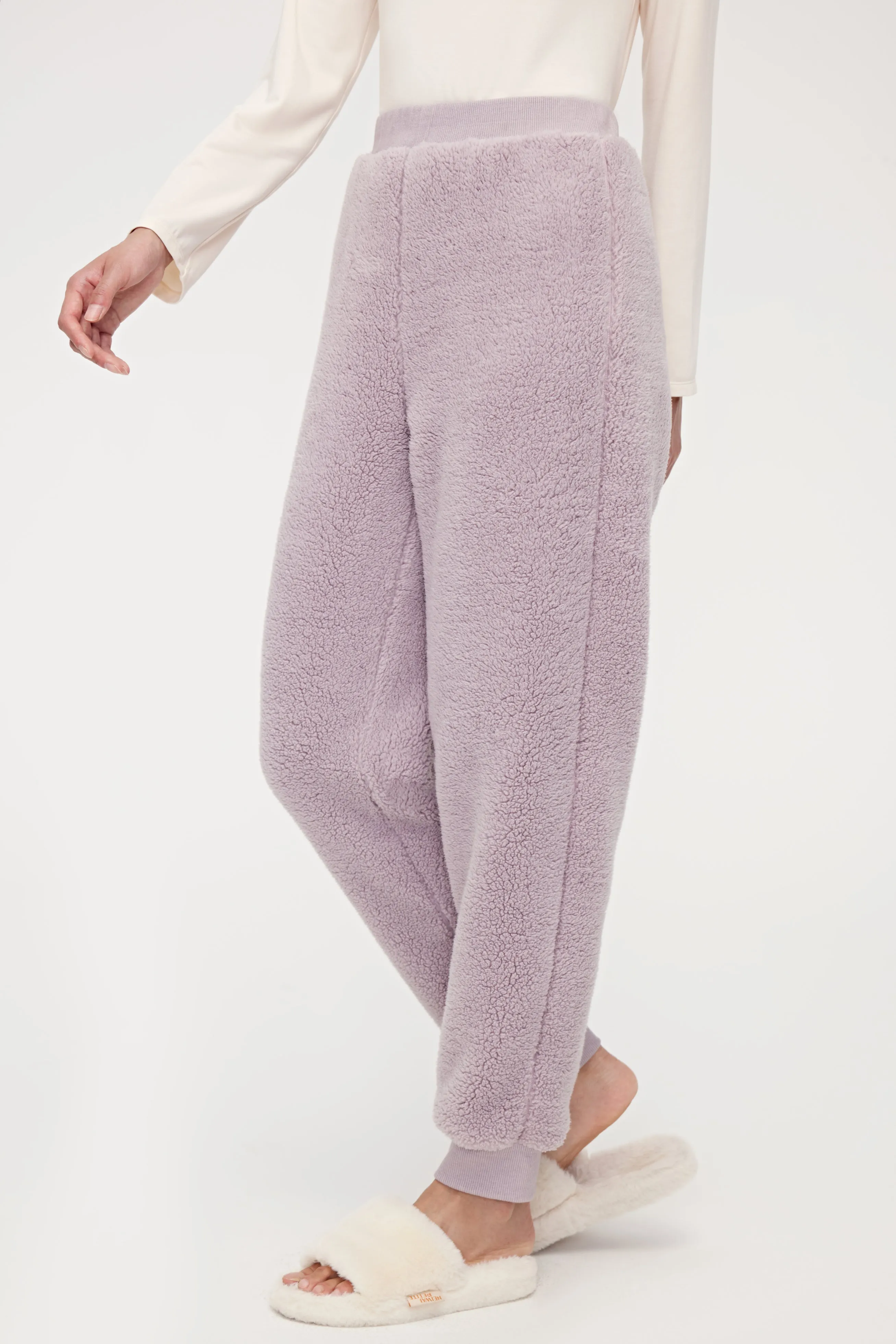 Sherpa Fleece Pajama Set