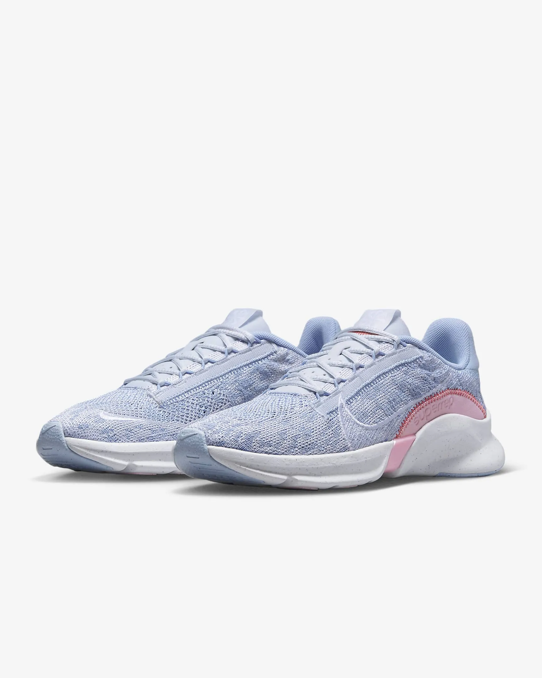 SuperRep Go 3 Flyknit Women (Blue/Pink)