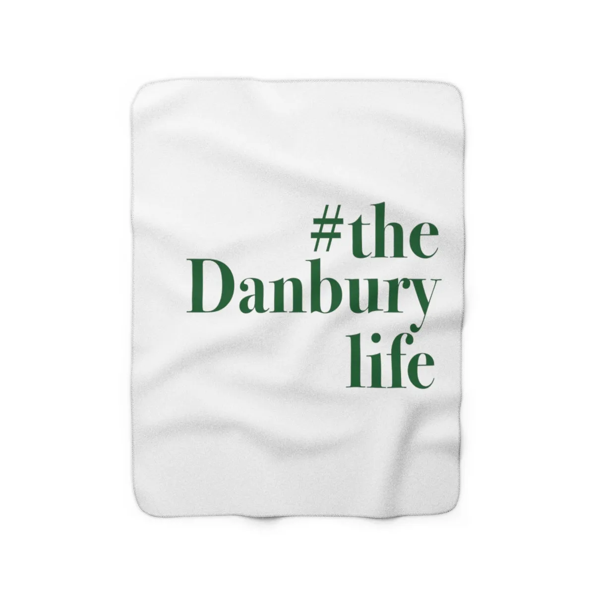 #thedanburylife Sherpa Fleece Blanket