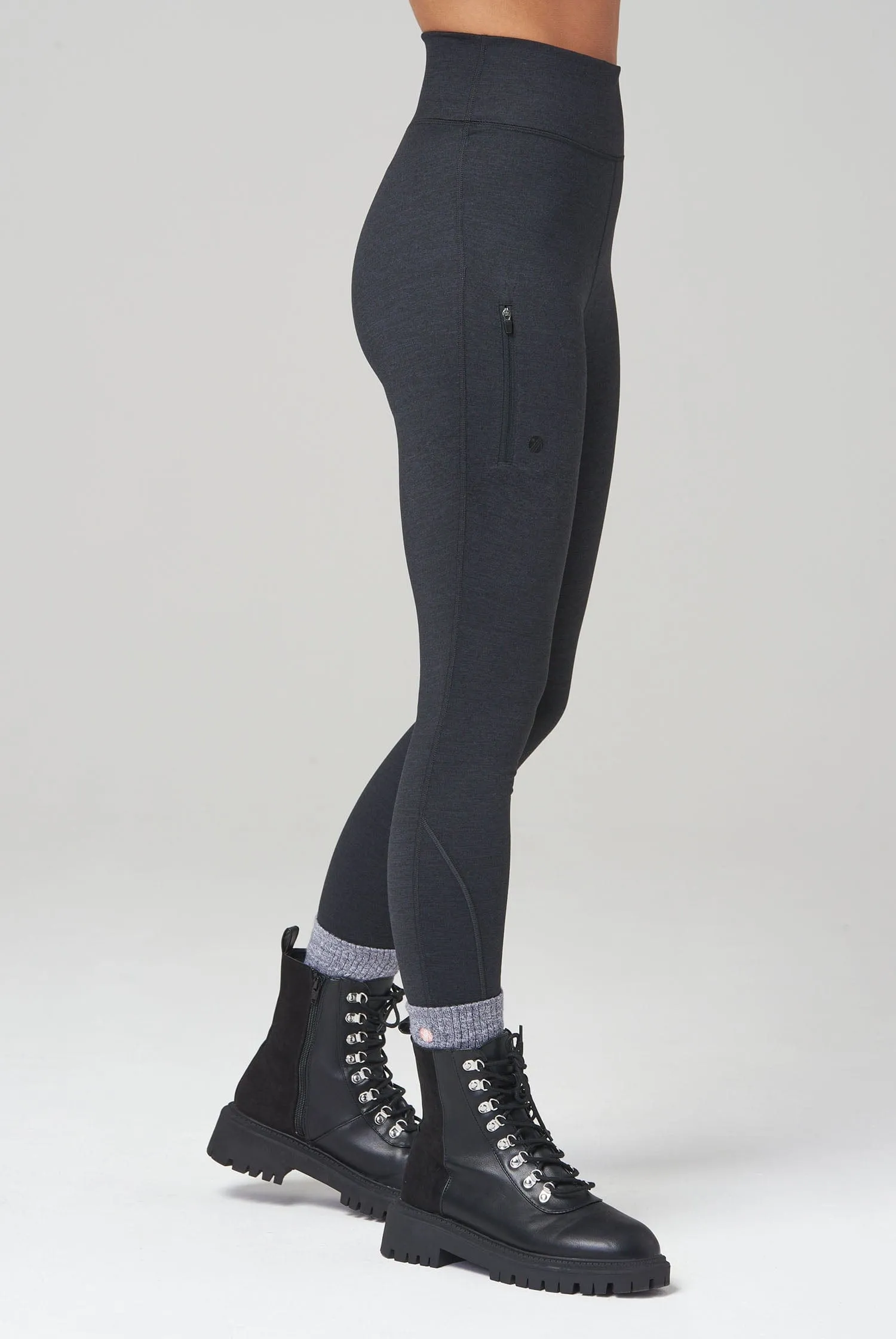 Thermal Outdoor Leggings - Black